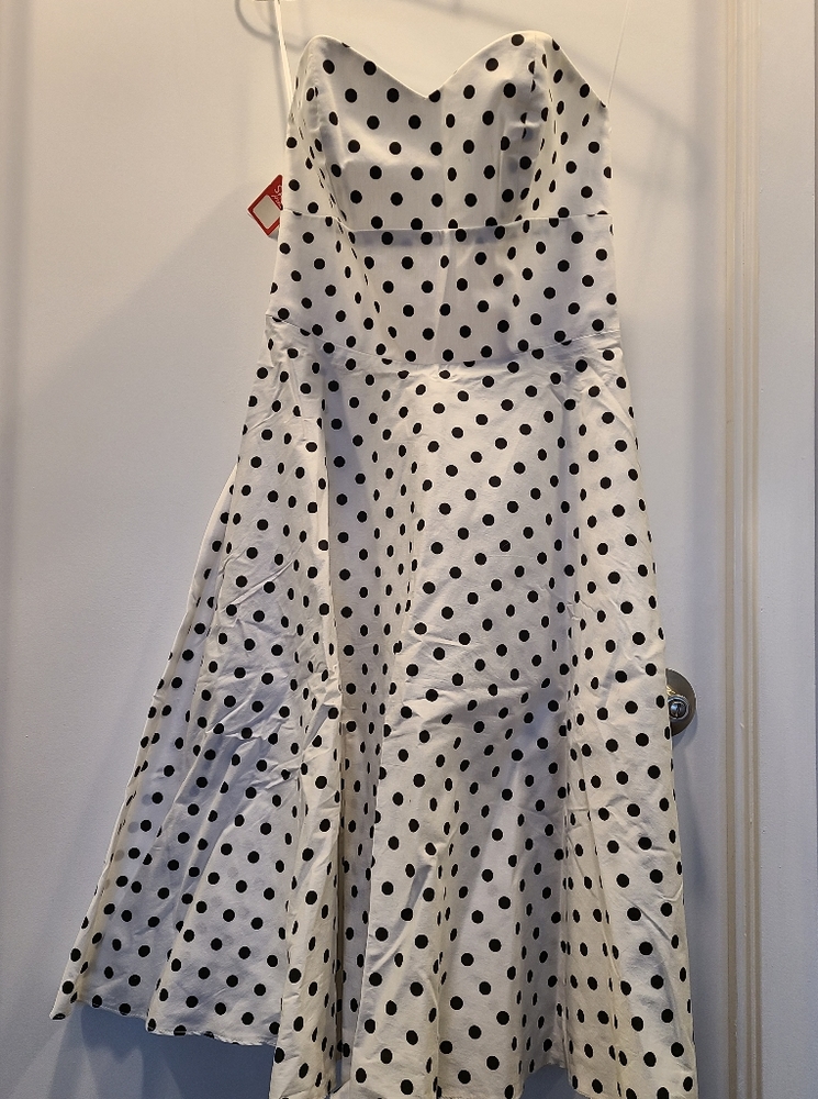 *2/$30 summer clearout* s.XS Polka dot dress by Pam Chorley